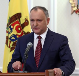 Igor Dodon a condamnat dur acțiunile îndreptate împotriva partenerului nostru strategic, Federația Rusă