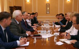 Președintele Republicii Moldova a avut o întrevedere cu delegația Consiliului Europei, condusă de Secretarul General, dl Thorbjorn Jagland