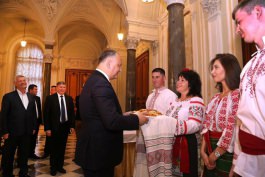 Президент Республики Молдова встретился с представителями молдавской диаспоры в Российской Федерации