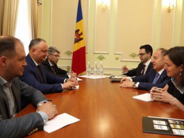 Igor Dodon a avut o întrevedere cu Ambasadorul Turciei, acreditat la Chișinău