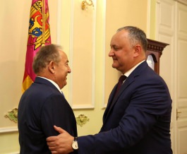 Igor Dodon a avut o întrevedere cu Ambasadorul Turciei, acreditat la Chișinău