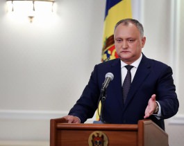 Igor Dodon a prezidat ședința de creare a Consiliului societății civile pe lîngă Președintele Republicii Moldova