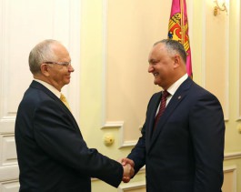 Președintele țării a avut o întrevedere cu Ambasadorul Federației Ruse
