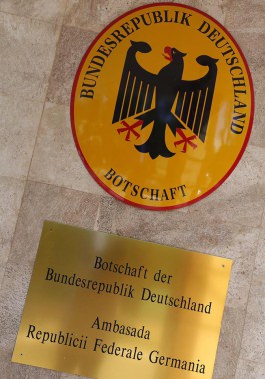 Președintele țării a depus flori la Ambasada Republicii Federale Germania