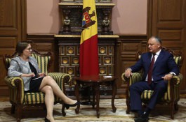 Президент Республики Молдовы Игорь Додон провел прощальную встречу с Послом Королевства Норвегии в Республике Молдова с резиденцией в Бухаресте, госпожой Тове Брювик ВЕСТБЕРГ