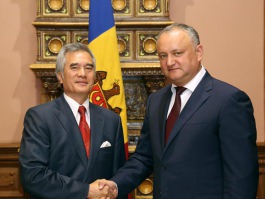 Президент Игорь Додон встретился с Послом Социалистической Республики Вьетнам в Республике Молдова
