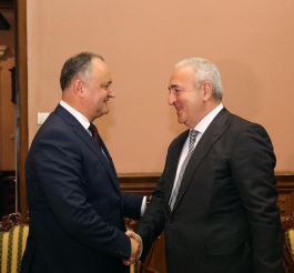 Президент Республики Молдова встретился с Генеральным секретарем Парламентской ассамблеи Организации Черноморского экономического сотрудничества 