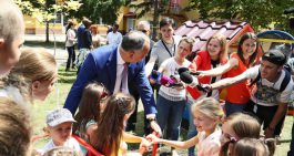Președintele Republicii Moldova a participat la deschiderea grădiniței din satul natal Sadova   