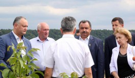 Președintele țării a vizitat Compania “AMG KERNEL” SRL din Soroca
