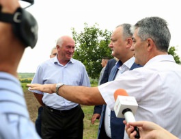 Președintele țării a vizitat Compania “AMG KERNEL” SRL din Soroca
