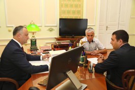 Președintele Igor Dodon s-a întîlnit cu deputații Adunării Populare a UTA Găgăuzia