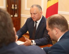 Președintele țării, Igor Dodon a avut o întrevedere cu un grup de deputați din Adunarea Populară a Găgăuziei