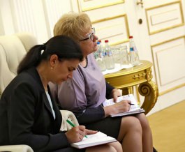 В Минске состоялась встреча президента Молдовы с представителями деловых кругов Беларуси
