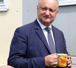Президент Республики Молдова Игорь Додон посетил агрокомбинат «Дзержинский»
