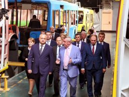 Președintele Republicii Moldova a efectuat o vizită la întreprinderea „Belkommunmaş”