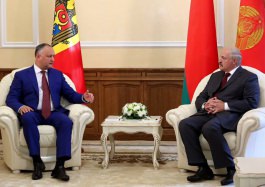 Президент Молдовы провёл встречу с Президентом Республики Беларусь Александром Лукашенко