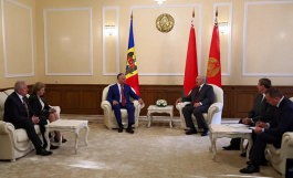 Президент Молдовы провёл встречу с Президентом Республики Беларусь Александром Лукашенко
