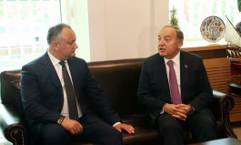 Președintele Igor Dodon a vizitat Ambasada Republicii Turcia