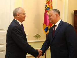  Președintele Igor Dodon a avut o întrevedere cu Ambasadorul Extraordinar şi Plenipotenţiar al Federației Ruse în Republica Moldova, Farit Muhametşin