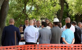 Президент Игорь Додон совершает рабочую поездку в город Комрат