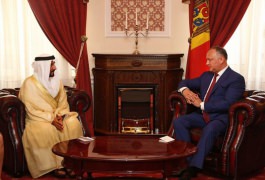 Президент Игорь Додон провел встречу с делегацией из Объединенных Арабских Эмиратов