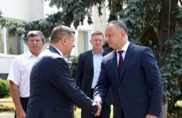 Președintele Igor Dodon efectuează o vizită de lucru în raionul Cahul