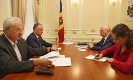 Президент Игорь Додон встретился с полномочным послом Российской Федерации в Республике Молдова