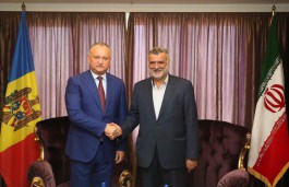 Президент Игорь Додон провел встречу с Махмудом Ходжати