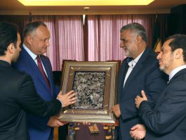 Președintele Igor Dodon a avut o întrevedere cu Mahmoud Hojjati