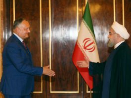 Președintele Moldovei și președintele Iranului au discutat despre colaborarea dintre cele două state