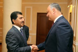 Președintele Republicii Moldova  avut o întrevedere cu Secretarul General al Ministrului afacerilor externe al Statului Qatar   