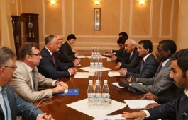 Președintele Republicii Moldova  avut o întrevedere cu Secretarul General al Ministrului afacerilor externe al Statului Qatar   