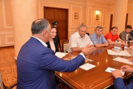 Президент Республики Молдова Игорь Додон встретился с членами нашей диаспоры в Российской Федерации