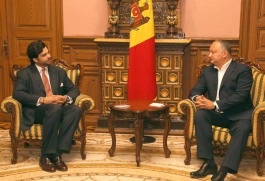 Президент Республики Молдова Игорь Додон встретился с Людвигом Сейн-Витгенштейном