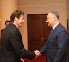 Igor Dodon, Președintele Republicii Moldova a avut o întrevedere cu José-Luis Herrero, șeful Oficiului Consiliului Europei la Chișinău