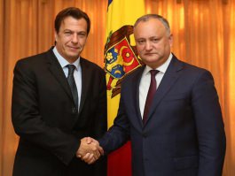 Президент Республики Молдова Игорь Додон провел встречу с главой Офиса Совета Европы в Кишиневе Хосе-Луисом Херреро