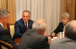 Глава государства провел встречу с представителями Федерации профсоюзов Республики Молдова.