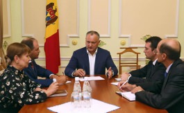 Президент Молдовы Игорь Додон провел рабочее заседание по основным приоритетам и инициативам, которые будут представлены в ближайшее время на утверждение парламенту