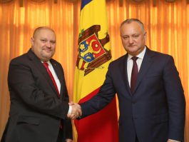 Președintele Igor Dodon a avut o întrevedere cu ambasadorul Republicii Slovace la Chișinău, E.S. Róbert KIRNÁG​