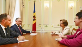 President of the Republic of Moldova, Igor DODON held a meeting with the new Ambassador Extraordinary and Plenipotentiary of the Federal Republic of Germany in the Republic of Moldova Mrs. Julia MONAR