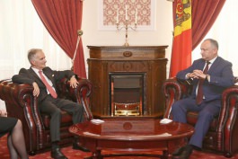 Moldovan president has farewell meeting with non-resident ambassador of Montenegro