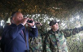 Верховный главнокомандующий Вооруженными силами присутствовал на военных учениях „Scutul de foc 2017”, проходящих на военной учебной базе в Бульбоаке