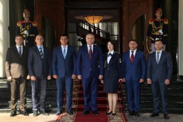Moldovan president hands state distinctions