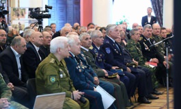 Глава государства принял участие в Республиканском совете Союза офицеров Молдовы.
