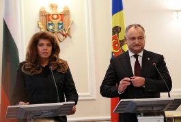 Dodon called historical the visit of the Vice-President of Bulgaria to Moldova