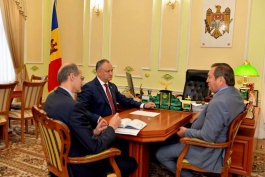 Exportul producției agro-alimentare pe piața Federației Ruse a constituit subiectul unei întrevederi dintre Igor Dodon și Vitalie Gorincioi
