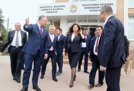 President of the Republic of Moldova Igor Dodon and Vice-President of the Republic of Bulgaria Iliana Yotova had a working visit to the Taraclia District