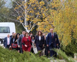 Președintele țării a participat la ceremonia de semnare a acordului de creare a unui consorțiu internațional între Universitatea de Stat din Taraclia și două universități din Republica Bulgaria