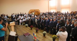 Президент страны принял участие в церемонии подписания договора о создании международного консорциума с участием Тараклийского государственного университета и двух вузов из Республики Болгария