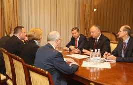 Moldovan president meets Russian official of consumer protection sector